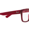 Ray-Ban RX-7217 Transparent Red