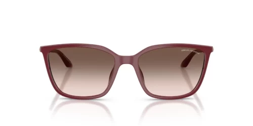 83873B - Shiny Bordeaux frame / Pink Gradient Dark Grey lenses