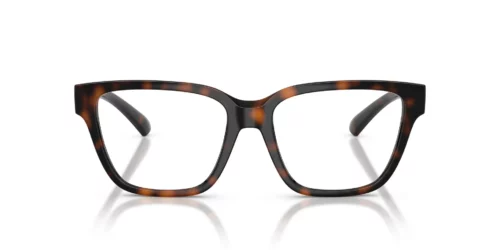 3002 - Dark Havana frame / Clear lenses