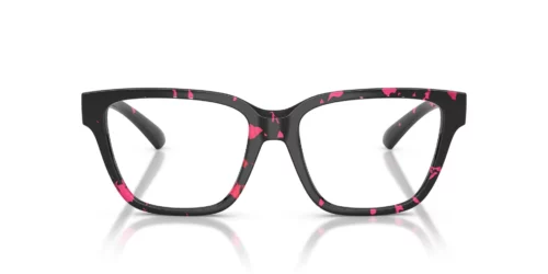 4126 - Havana Fuxia frame / Clear lenses