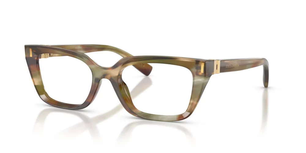 Dolce & Gabbana  DG3436 Striped Ochre Frame