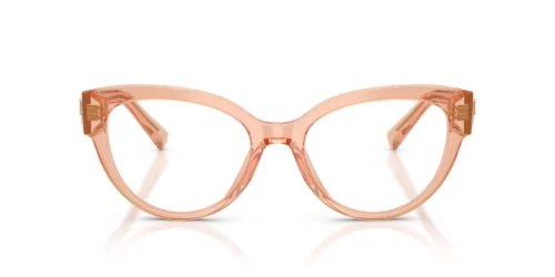 3226 - Nude Transparent frame / Clear lenses