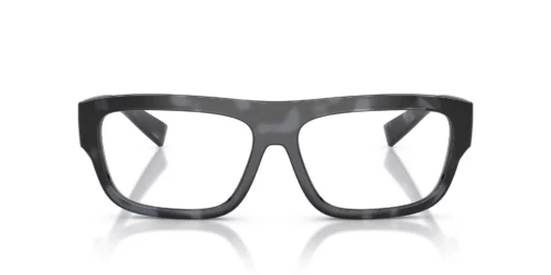 3443 - Armação Havana Azul / Lentes transparentes