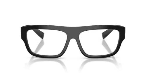 501 - Armação preta / Lentes transparentes