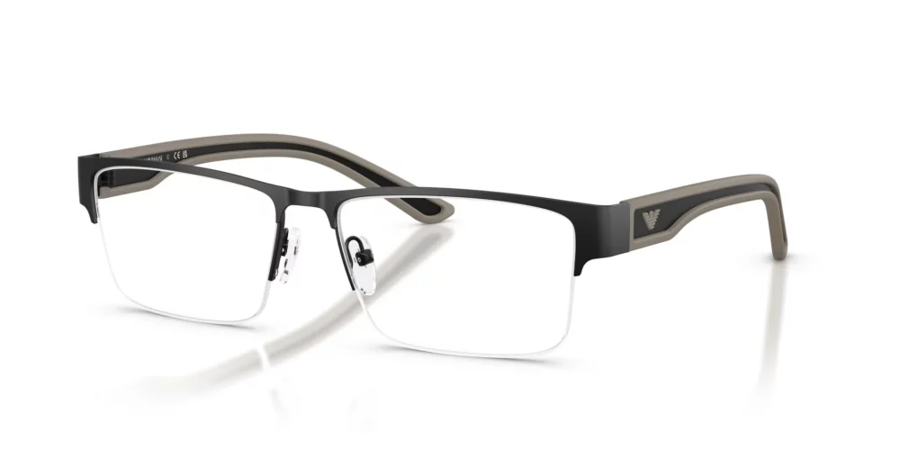 Emporio Armani  EA1182 Rubberized Matte Black Frame