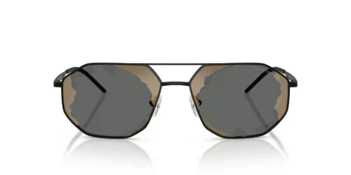 30017G - Matte Black frame / Black Red Mirror lenses