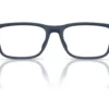 Emporio Armani  Cadre bleu mat caoutchouté EA3276U