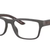 Emporio Armani  EA3276U Gummibelagt Mat Brun Stel