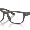 Emporio Armani  EA3276U Gummibelagt Mat Brun Stel