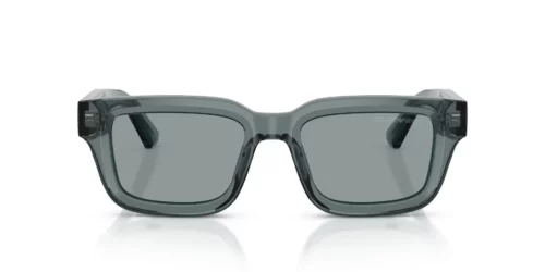 6364/1 - Shiny Transparent Grey frame / DARK GREY lenses