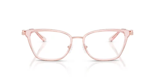 3101 - Pink Transparent frame / Clear lenses
