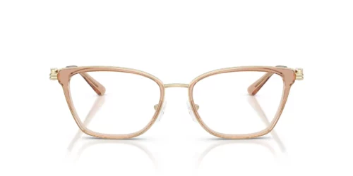 4051 - Light Brown frame / Clear lenses