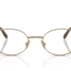 Miu Miu MU50ZV Rahmen in Altgold