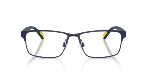 9273 - Semishiny Navy Blue frame / Clear lenses