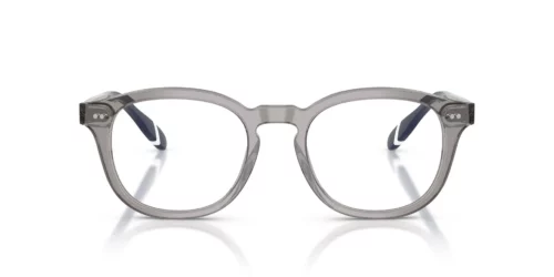 5704 - Shiny Transparent Grey frame / Clear lenses