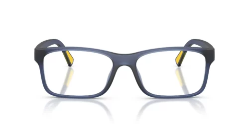 5735 - Matte Transparent Navy frame / Clear lenses