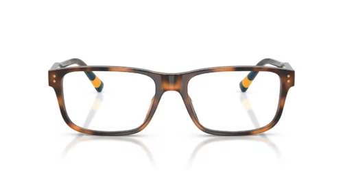 5003 - Montura Habana brillante / Lentes transparentes