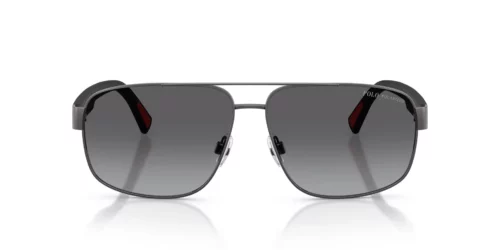 9215T3 - Semishiny Dark Gunmetal frame / Gradient Grey Polar lenses