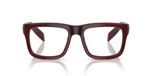 25J1O1 - Pomegranate Havana frame / Clear lenses