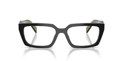 03K1O1 - Armação preta / Lentes transparentes