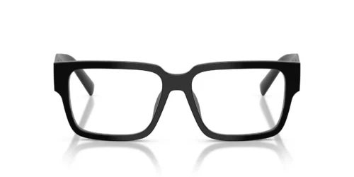 16K1O1 - Armação preta / Lentes transparentes