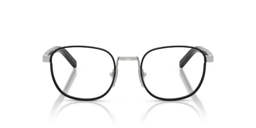 Prada PRD50V Srebrna/Czarna Oprawka