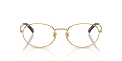 Prada PRD53VD Złota Oprawka