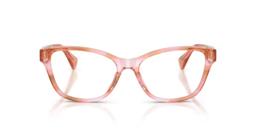 6341 - Pink Havana Brown frame / Clear lenses
