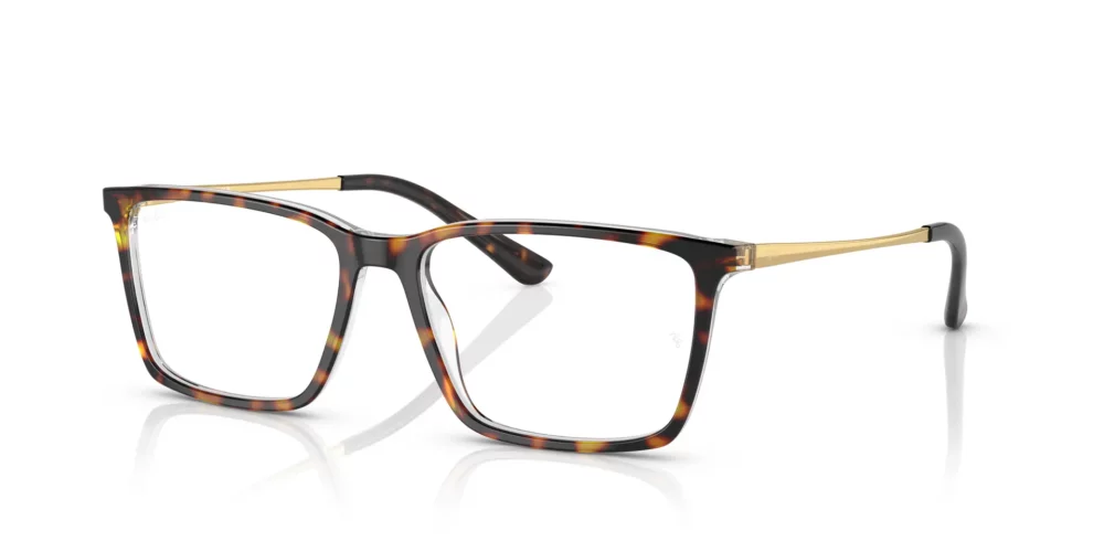 Ray-Ban RX5410I Havana s průhledným rámem
