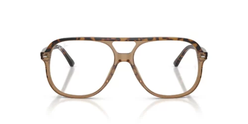 8109 - Montura Habana y Marrón / Lentes transparentes