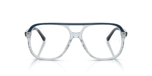 8324 - Montura negra/transparente / Lentes transparentes