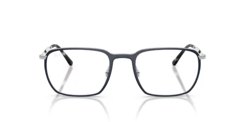 3016 - Blue & Silver frame / Clear lenses