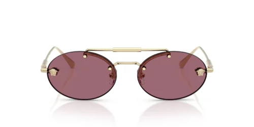 12521A - Pale Gold frame / Violet lenses