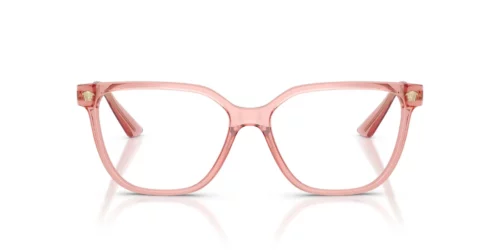 5322 - Peach Transparent frame / Clear lenses