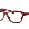 Monture Versace VE3392 bordeaux transparent