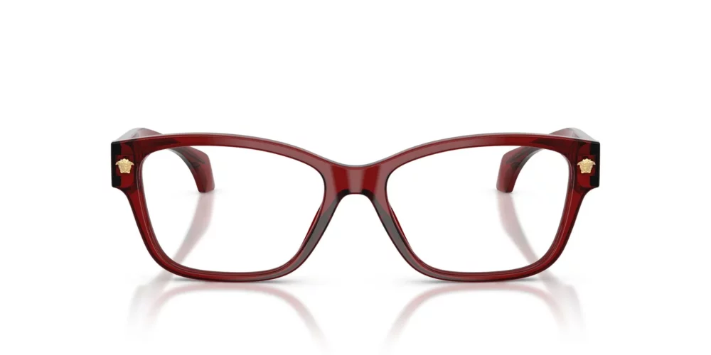 Monture Versace VE3392 bordeaux transparent