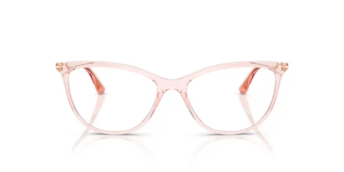 2939 – Transparenter rosa Rahmen / Klare Gläser