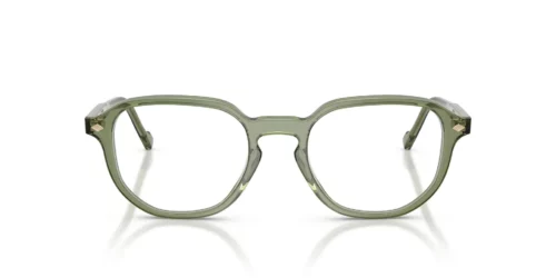 3187 - Transparent Green frame / Clear lenses