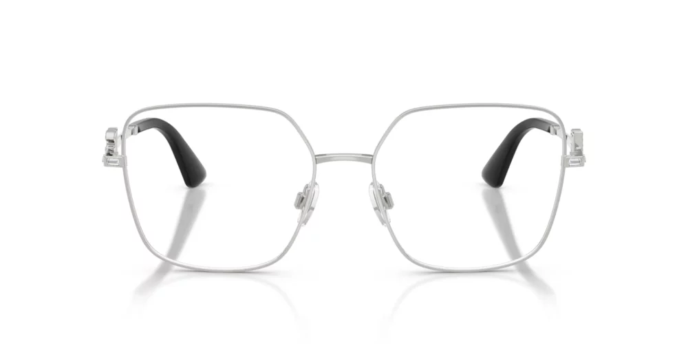 Dolce & Gabbana DG1367B Silver Frame front view