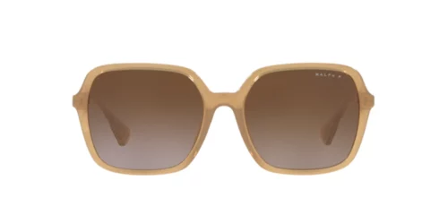 6004T5 - Shiny Transparent Beige frame / Gradient Brown lenses