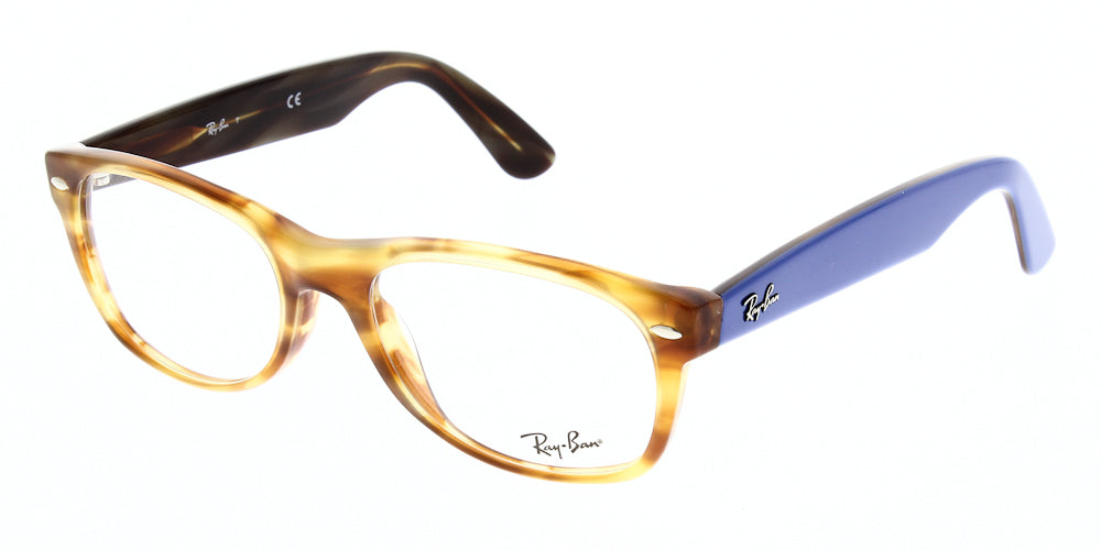 Ray-Ban RX5184 Light Brown Havana Frame front view