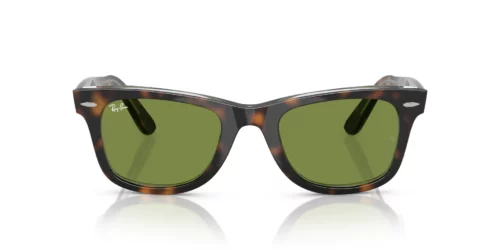14134E - Habana oscuro sobre montura multicolor / Lentes verdes