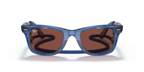6587C5 - Transparent Blue frame / Red lenses