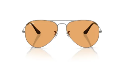 004/33 - Gunmetal frame / Orange lenses