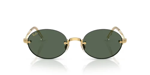 001/71 - Arista Gold frame / DARK GREEN lenses