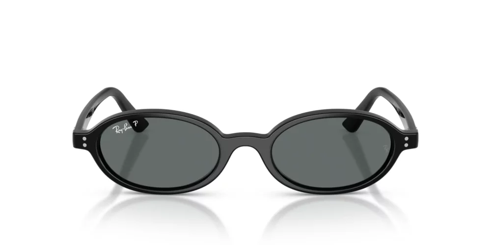 Ray-Ban RB4472 tummanharmaat Polar-lasit edestä päin