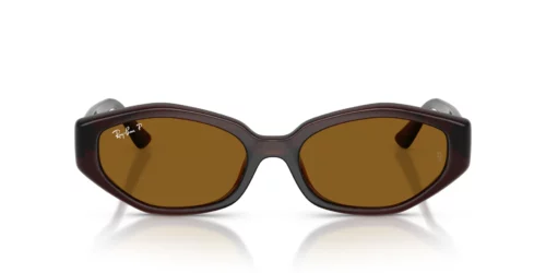 714/83 - Montatura marrone scuro / Lenti polarizzate marrone scuro