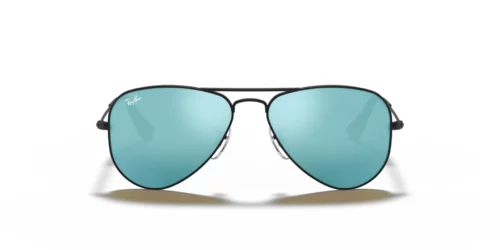 201/55 - Matte Black frame / Blue Flash lenses