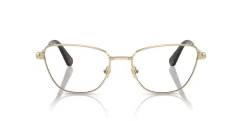 4028 - Montatura color oro pallido / Lenti trasparenti