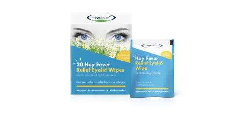 The Eye Doctor Allergy Relief Eyelid Wipes - 20 Pack
